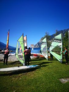 Kurs podstawowy dla dorosłych, windsurfing